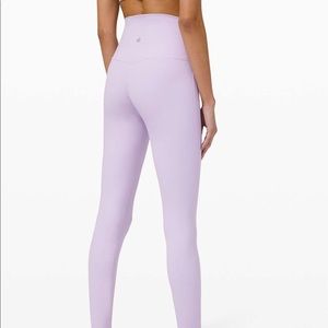 Lululemon Align ‘28 Lavender Dew size 4